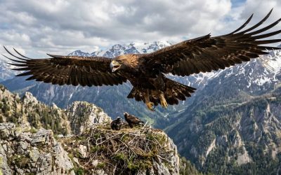 Merveilles de la Création : L&rsquo;aigle, roi des cieux et symbole éternel dans la tradition juive