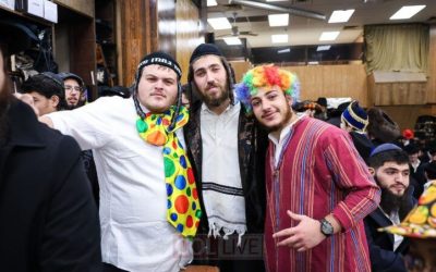 EN IMAGES. Pourim 5786 au 770