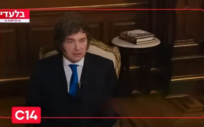 le président argentin Javier Milei s&rsquo;exprime en exclusivité dans une interview sur Chanel 14