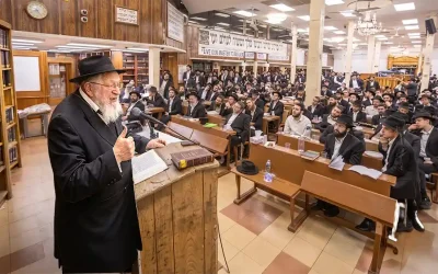 Isrou Hag Pessa’h au 770 : un Kinous Torah d’exception avec le Rav Avraham Barou’h Pevzner