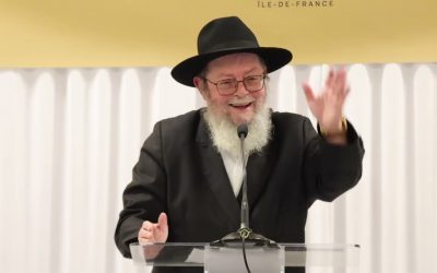 Discours du Rav Chabtaï Slavatitsky, Chalia&rsquo;h à Anvers, au 27ème Congrès des Chlouhim de Paris