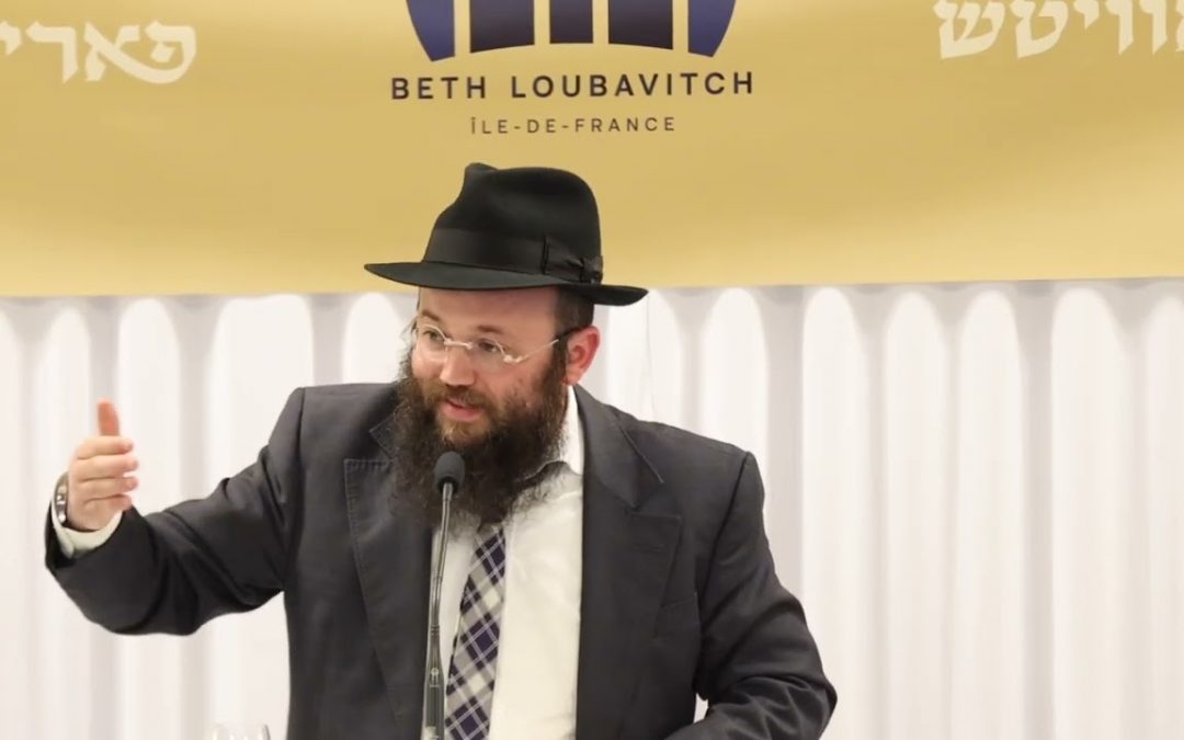 Discours du Rav Lévi Goldberg, Chalia&rsquo;h à Arcueil, au 27ème Congrès des Chlouhim de Paris