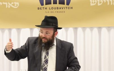 Discours du Rav Lévi Goldberg, Chalia&rsquo;h à Arcueil, au 27ème Congrès des Chlouhim de Paris