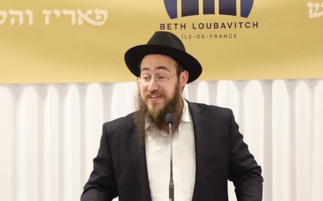 Discours du Rav Berel Kesselman, Chalia&rsquo;h à Paris 16e sud, au 27ème Congrès des Chlouhim de Paris
