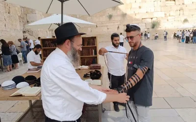 Lois des Téfilines : La mesure des lanières et la méthode d&rsquo;enroulement – Rav Moshé Mordé&rsquo;haï Ginzburg