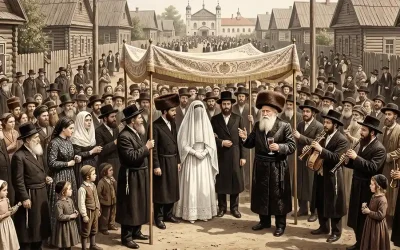Le 8 Sivan 5632 (1872) : Le mariage de Devorah Leah, fille du Rabbi Maharach