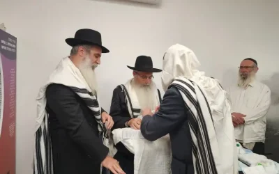 Joie et renaissance : le Rav Liraz Ze&rsquo;ira, héros blessé de Syrie, célébre la Brit Milah de son fils