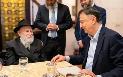 Levi Leviev au 770 : souvenirs émus, rencontres historiques et donation pour la Yéchiva Loubavitch
