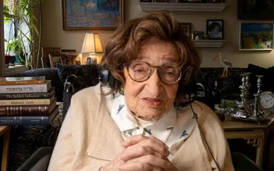 A quatre-vingt-dix-neuf ans, la cousine du Rabbi se souvient