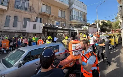 Le quartier de Rehavia endeuillé : au cœur des décombres, le Beth Habad se mobilise