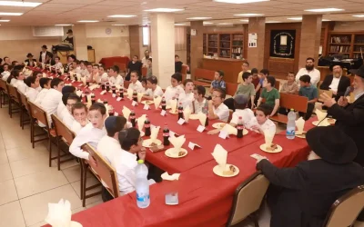 Ils ont gravé le Tanya dans leur mémoire : 200 élèves de Kfar Habad à l&rsquo;honneur