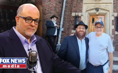 Mark Levin, L&rsquo;animateur vedette de Fox News qui se bat pour Israël, a franchi les portes du 770