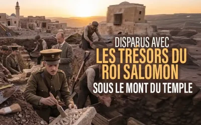 Disparus avec les trésors du roi Salomon : les neuf nuits secrètes des Britanniques sous le Mont du Temple