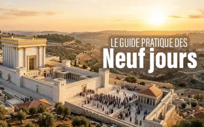 Guide pratique des Neuf Jours : Ce qui est permis et interdit selon la Halacha
