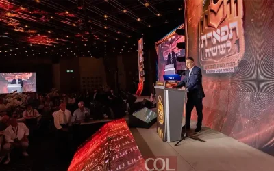 «La retraite n&rsquo;existe pas» : le discours intégral de Lev Leviev au grand Kinous de Tiferet Zkenim Levi Its&rsquo;hak