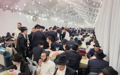 Au Ohel, des centaines de Temimim consacrent chaque soir de Tichri au Seder Hassidout