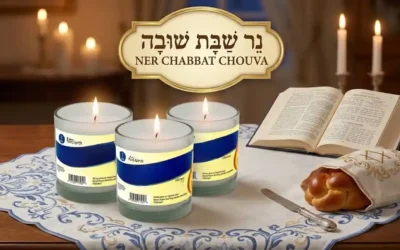 Pourquoi allumer trois bougies de Techouva avant Chabbat Chouva