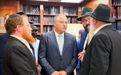 David Zini, le patron du Chin Beth, au cœur du 770 : une visite hors du commun à Beth Haïnou