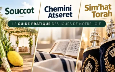 Souccot, Chemini Atseret et Sim&rsquo;hat Torah 5787 (2026) : le guide pratique des jours de notre joie