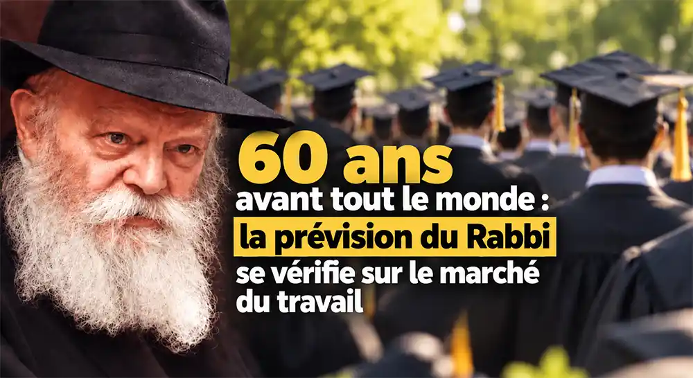 60 ans avant tout le monde : la prévision du Rabbi se vérifie sur le marché du travail