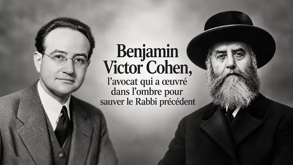 Benjamin Victor Cohen, l&rsquo;avocat qui a œuvré dans l&rsquo;ombre pour sauver le Rabbi précédent
