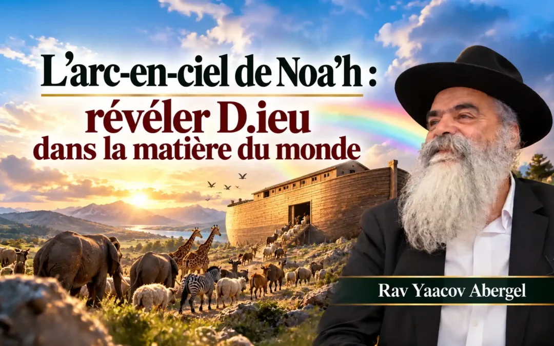 L&rsquo;arc-en-ciel de Noa&rsquo;h : révéler D.ieu dans la matière du monde