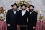 Sender Gurewitz lors de son L'Chaim à Crown Heights