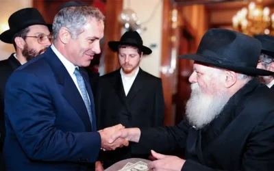 « Seulement voir ? Pas discuter ? » : les 45 minutes de Netanyahou face au Rabbi, la nuit de Sim&rsquo;hat Torah
