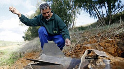 Une roquette tirée ce matin depuis la Bande de Gaza