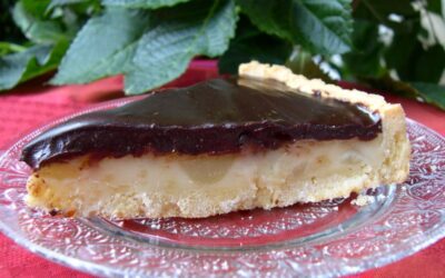 Recette de la semaine :Tarte au chocolat et à la poire en version parvée ou halavi