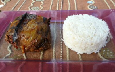 Pavés de saumon enrobés de tapenade et d'aubergines : recette de saumon originale et savoureuse