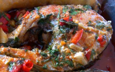 La recette de la semaine : Tajine de mulet noir aux poivrons à la marocaine