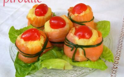 Recette de la semaine : Entrées ou bouchées apéritives aux pommes de terre et au saumon fumé