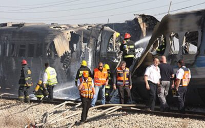 Un incendie dans un train de voyageurs fait 116 blessés