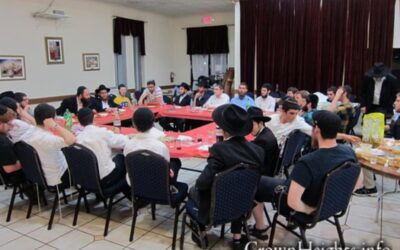 MIAMI : Farbrenguen du 12 Tamouz 5773 à la Yéchiva Torah Ohr avec le Rav Chay Amar de Golden Beach
