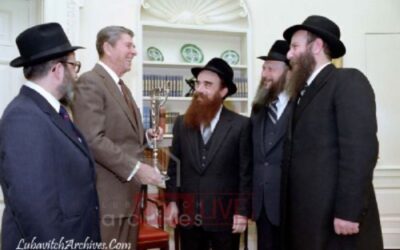 Lettre inédite du Rabbi sur l'éducation au Président Ronald Reagan