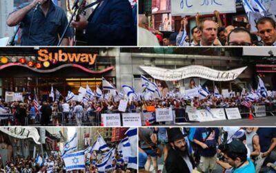 Manifestation pro-israélienne à New York