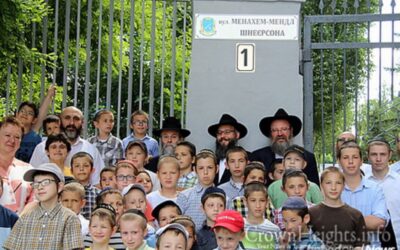 UKRAINE : nomination de la "rue Menahem Mendel Schneerson" en l'honneur du Rabbi