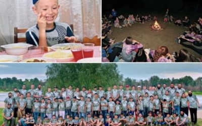UKRAINE : des dizaines d'enfants juifs des régions d'Ukraine orientale déchirées par la guerre participent au camp de vacances Habad à Rostov