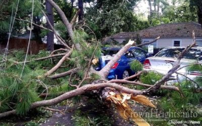 FLORIDE : le Beth Habad de Tallahassee endommagé par l'ouragan Hermine