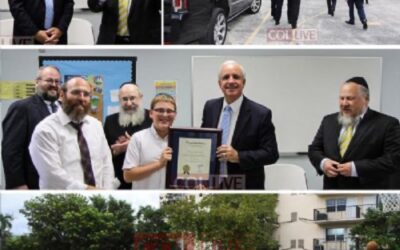 Le maire du comté de Miami-Dade visite la Yéchiva locale