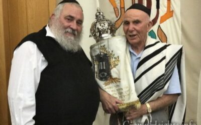 Un survivant de la Shoah célèbre sa Bar Mitsva à 88 ans