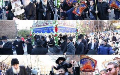Ha'hnassat Sefer Torah à Crown Heights