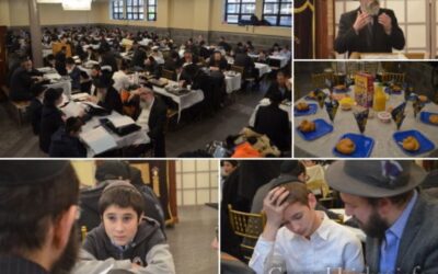 Etude pères et fils en l'honneur de Youd Kislev à Crown Heights