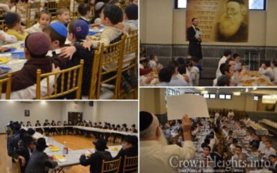 Célébration de Youd Teth Kislev à la United Yéchiva de Crown Heights