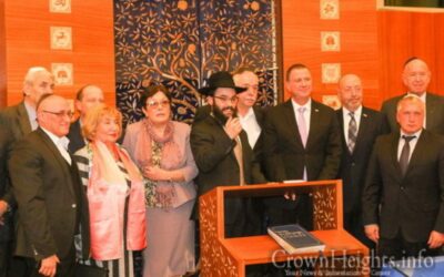 Le Président de la Knesset visite la communauté juive d'Estonie