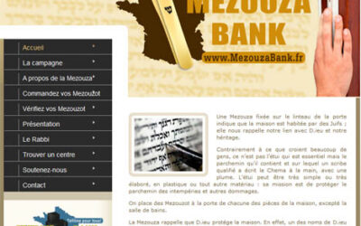 Le Bureau Lubavitch Européen met en place le projet "Mezouza Bank"