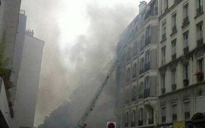 Mardi soir, violent incendie au 72 rue Petit
