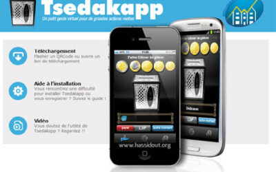 Tsedakapp du Beth Loubavitch : La nouvelle boite de Tsedaka virtuelle