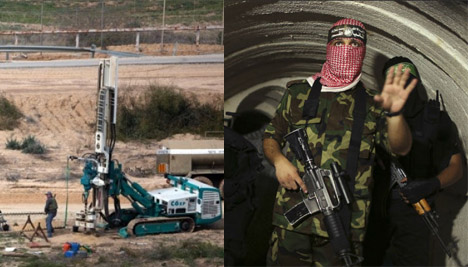 Israël débute la construction d'une barrière souterraine pour empêcher le Hamas de construire des tunnels